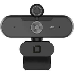 Webcam Dicota - 60 fps - Noir - USB 2.0 - Vidéo 3840 x 2160 - Autofocus - 110° Angle - Microphone - Écran, Portable, Ordin