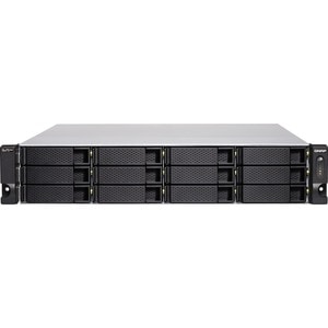 QNAP TS-H1886XU-RP-R2-D1622-32G SAN/NAS Storage System - Intel Xeon D-1622 Quad-core (4 Core) 2.60 GHz - 12 x HDD Supporte