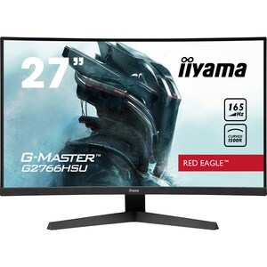 iiyama G-MASTER Red Eagle G2766HSU-B1 27 Zoll Class Full HD Gekrümmter Bildschirm Gaming-LCD-Monitor - 16:9 Format - Matts