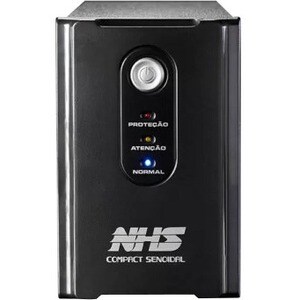 NOBREAK NHS COMPACT SENOIDAL (1000VA/B.9AH/PRETO/USB/S.220V)