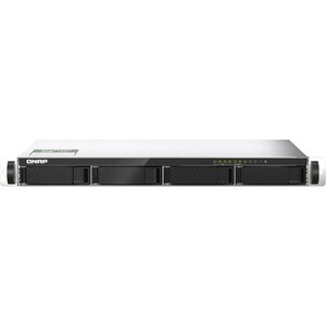 QNAP TS-435XEU-4G 4 x Total Bays SAN/NAS Storage System - 4 GB Flash Memory Capacity Quad-core (4 Core) 2.20 GHz - 4 GB RA