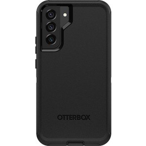 OtterBox Defender Robust Tasche (Halfter) Samsung Galaxy S22+ Smartphone - Schwarz - Synthetischer Gummi, Polycarbonat Bod