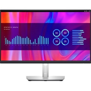 Dell P2423DE 23.8" QHD WLED LCD Monitor - 16:9 - Black, Silver - 24" Class - In-plane Switching (IPS) Black Technology - 2