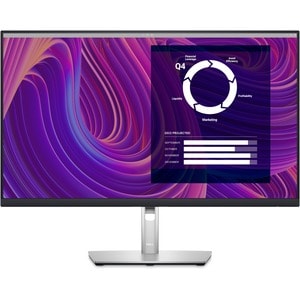 Dell P2723D 27" Class QHD LCD Monitor - 16:9 - Black, Silver - 27" Viewable - In-plane Switching (IPS) Black Technology - 