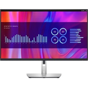 Dell P3223DE 32" Class LCD Monitor - 16:9 - Black, Silver - 80 cm (31.5") Viewable - In-plane Switching (IPS) Black Techno