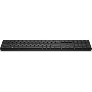 HP 455 Programmable Wireless Keyboard - Wireless Connectivity - RF - 2.40 MHz - English (US) - Notebook - PC - AA Battery 