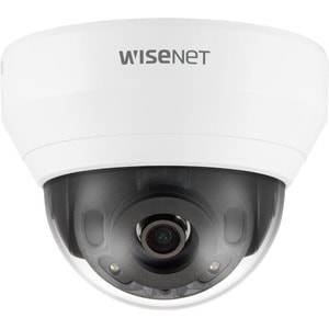 Wisenet QNV-7032R 4 Megapixel Network Camera - Color - Dome - White - 98.43 ft Infrared Night Vision - H.265, H.264, H.265