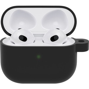 OtterBox Carrying Case Apple AirPods - Black Taffy, Black - Scratch Resistant, Scuff Resistant, Damage Resistant, Drop Res