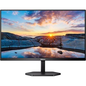 Philips 24E1N3300A 24" Class Full HD Monitor LCD - 16:9 - preto texturizado - 60.5 cm (23.8") Viewable - Tecnologia IPS (I