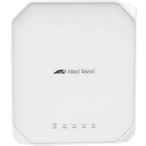 Allied Telesis Dual Band IEEE 802.11ax 4,80 Gbit/s Ponto de acesso sem fio - 2,40 GHz, 5 GHz - Interno - Tecnologia MIMO -