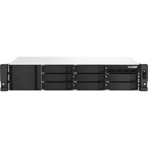QNAP TS-873AEU-RP-4G SAN/NAS Storage System - Ryzen V1500B Quad-core (4 Core) 2.20 GHz - 8 x HDD Supported - 0 x HDD Insta
