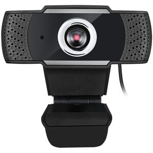 Adesso CyberTrack CyberTrack H4 Webcam - 2.1 Megapixel - 30 fps - Black - USB 2.0 - 1920 x 1080 Video - CMOS Sensor - Manu