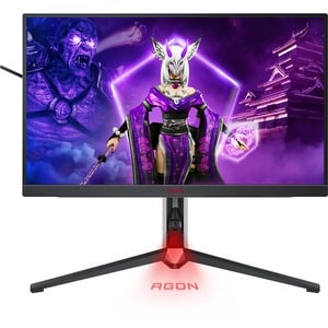 AOC AGON PRO AG274QG 27" Class WQHD Gaming LCD Monitor - 16:9 - Black, Red - 27" Viewable - In-plane Switching (IPS) Techn