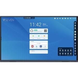 V7 IFP6501-V7 165.1 cm (65") LCD Digital Signage Display - 4 GB - 3840 x 2160 - 2160pWireless LAN - Android 11
