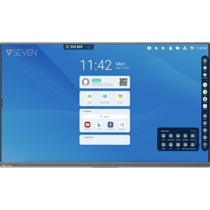 V7 IFP6502-V7PRO Digital Signage Display - 65" LCD - Touchscreen - 8 GB SDRAM - 3840 x 2160 - 410 Nit - 2160p - HDMI - USB