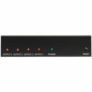 Tripp Lite by Eaton B118-004-HDR Signalverteiler - Metall - TAA-konform - 4096 x 2160 - 4,57 m Maximale Betriebsreichweite