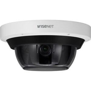 Wisenet PNM-9084RQZ1 2 Megapixel Full HD Network Camera - Color - White - TAA Compliant - 98.43 ft Infrared Night Vision -