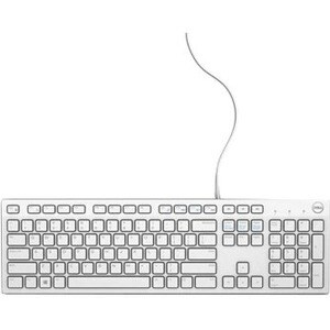 DELL MULTIMEDIA KEYBOARD US ENGLISH - KB216 - WHITE RETAIL PACKAGING