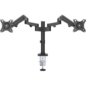 Neomounts DS70-750BL2 Mounting Arm for Monitor, Flat Panel Display - Black - Height Adjustable - 2 Display(s) Supported - 