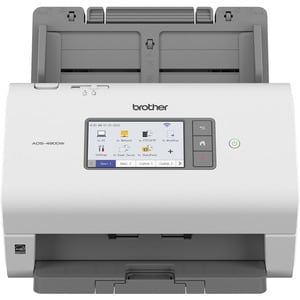 Scanner ADF Brother ADS-4900W - Résolution Optique 600 x 600 dpi - Couleur 48 bit - Échelle des Gris 8 bit - USB