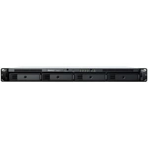 4-bay RackStation (up to 8-bay) AMD Ryzen R1600 dual-core CPU 2GB RAM 10GbE NIC support (optional)