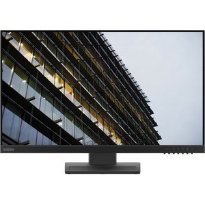 Monitor LCD Lenovo ThinkVision E24-29 609,6 mm (24,0") Class Full HD - 16:9 - 60,5 cm (23,8") Viewable - Vertical Alignmen