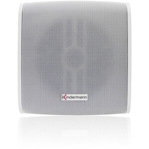 KINDERMANN Aktivbox Set² 50+ 2.0 Lautsprechersystem - 50 W RMS - Weiß - Wandmontierbar - 85 Hz bis 20 kHz Frequenzgang