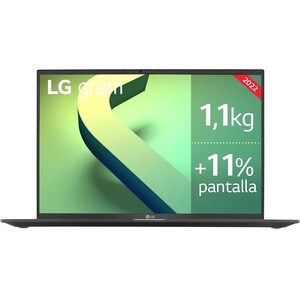 Portátil - LG gram 16Z90Q-G.AD78B 40,6 cm (16") - WQXGA - 2560 x 1600 - Intel Core i7 12a Gen i7-1260P - Plataforma Intel 