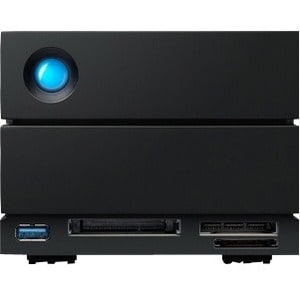 Seagate 2big Dock 2 x Gesamtzahl Einschübe DAS-Speichersystem - 40 TB HDD - 40 TB Installierte HDD-Kapazität - Thunderbolt 3