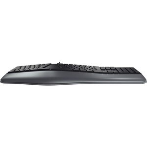 CHERRY ERGO KC 4500 Keyboard - Cable Connectivity - USB Interface - English (US) - Black - Computer - Windows