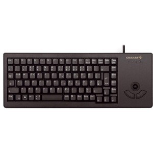 CHERRY Keyboard - Cable Connectivity - USB Interface - Trackball - Pan-Nordic - QWERTY Layout - Black - ML Keyswitch - 89 