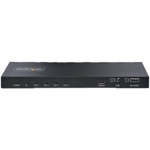 StarTech.com HDMI-SPLITTER-44K60S. Video Porttyp: HDMI, Video out: 4x HDMI, HDMI-Version: 2.0b. Maximale Auflösung: 3840 x