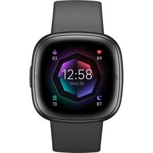 Fitbit Sense 2 FB521 Smart Watch - Pulse Oximeter Sensor, Heart Rate Monitor - Sleep Monitor, Push Notification, Phone, Te