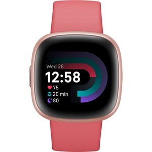 Fitbit Versa 4 FB523 Smart Watch - Heart Rate Monitor, Pulse Oximeter Sensor - Phone, Text Messaging, Sleep Monitor, Smart