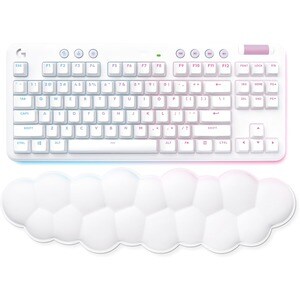 Tastiera gaming Logitech G G715Wireless Connettività - RGB LED - Inglese (US) - QWERTY Layout - Bianco - Meccanico Keyswit