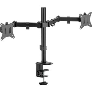 V7 DM1GCD Clamp Mount for Monitor - Landscape/Portrait - 2 Display(s) Supported - 43.2 cm to 81.3 cm (32") Screen Support 