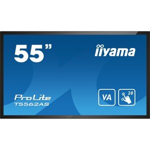 iiyama ProLite T5562AS-B1 55 Zoll Class LCD-Touchscreen-Monitor - 16:9 Format - 8 ms Reaktionszeit - 138,7 cm (54,6 Zoll) 