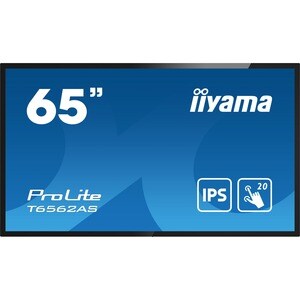 iiyama ProLite T6562AS-B1 65 Zoll Class LCD-Touchscreen-Monitor - 16:9 Format - 8 ms Reaktionszeit - 163,8 cm (64,5 Zoll) 