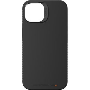 gear4 Rio Hülle für Apple iPhone 14 Smartphone - Strukturierte Griffflächen - Schwarz - Softtouch, Texturiert - Sturzsiche