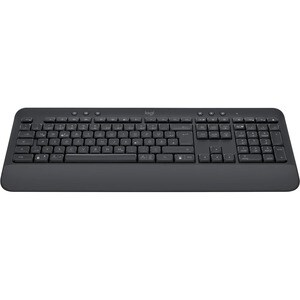 Logitech Signature K650 Tastatur - Kabellos Konnektivität - Niederländisch - QWERTZ Layout - Graphit - Bluetooth/RF - 5,1 