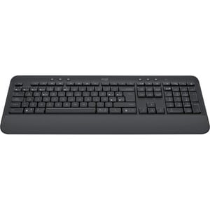 Logitech Signature K650 Keyboard - Wireless Connectivity - Spanish - QWERTY Layout - Graphite Grey - Bluetooth/RF - 5.1 - 