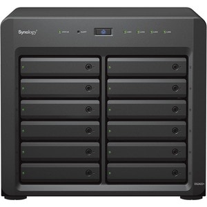 Synology DiskStation DS2422+ SAN/NAS Storage System - 1 Ryzen V1500B Quad-core (4 Core) 2.20 GHz - 12 x HDD Supported - 0 