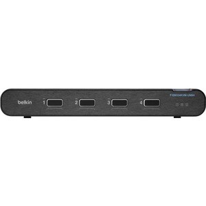 Belkin Secure F1DN104KVM-UNN4 KVM-Switchbox - TAA-konform - 4 Computer - 1 Lokaler Benutzer(n) - 3840 x 2160 - 4 x PS/2-Po