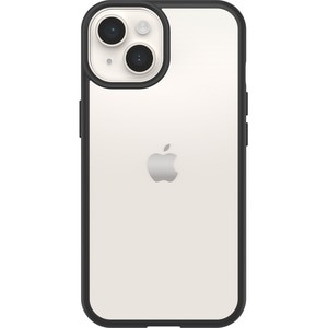 OtterBox React Case for Apple iPhone 14 Smartphone - Clear, Black - Drop Resistant