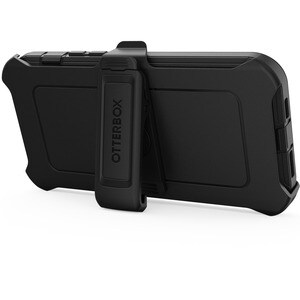 OtterBox Defender Rugged Carrying Case (Holster) Apple iPhone 14 Pro Max Smartphone - Black - Bump Resistant, Tear Resista