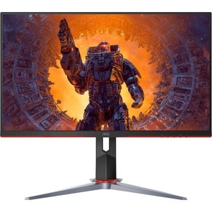 AOC 27G2SP 27" Class Full HD Gaming LCD Monitor - Black, Red - 27" Viewable - In-plane Switching (IPS) Technology - LED Ba