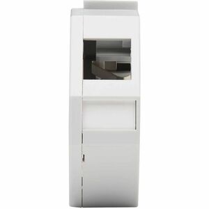 Eaton Tripp Lite Series DIN-Rail Mounting Enclosure Module for Snap-In Keystone Jacks and Couplers, Left Cover, TAA - Rugged