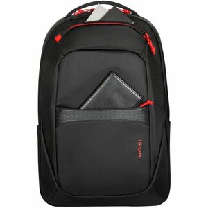 Targus Strike II TBB639GL Carrying Case (Backpack) for 43.2 cm (17") to 45.7 cm (18") Notebook - Black/Red - 500D Guc Body