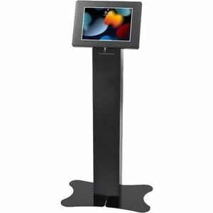 CTA Digital Premium Locking Floor Stand Kiosk with Enclosed Printer Storage & Cable Management for iPad 10.9-inch (10th Ge