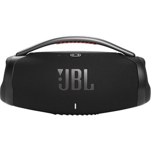JBL Boombox 3 Portable Bluetooth Speaker System - 180 W RMS - Black - 40 Hz to 20 kHz - Battery Rechargeable - USB - 1